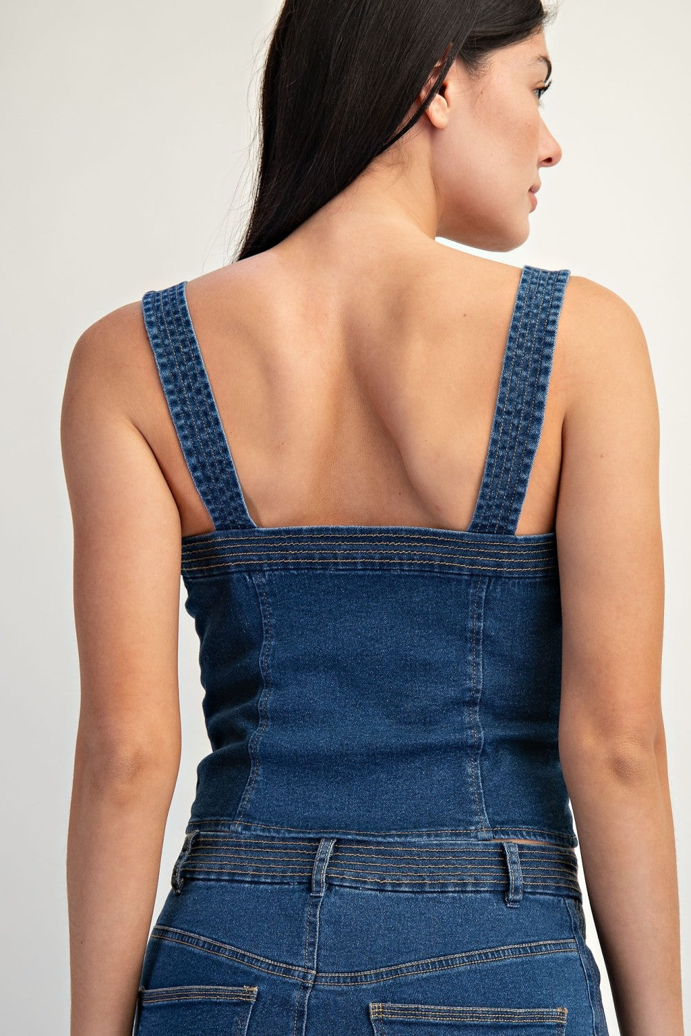 Everyday denim look top
