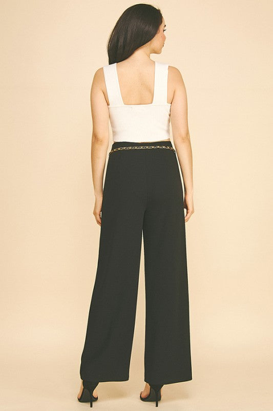 Black Office Pant
