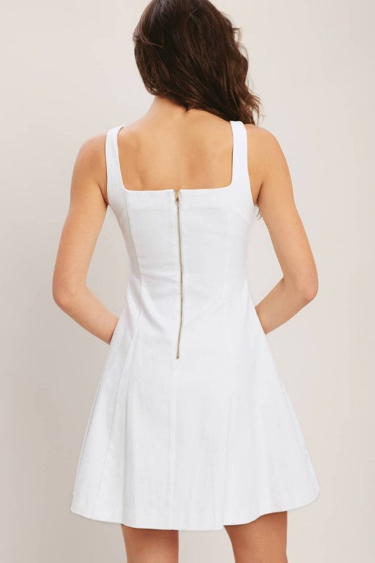 Shell white Dress