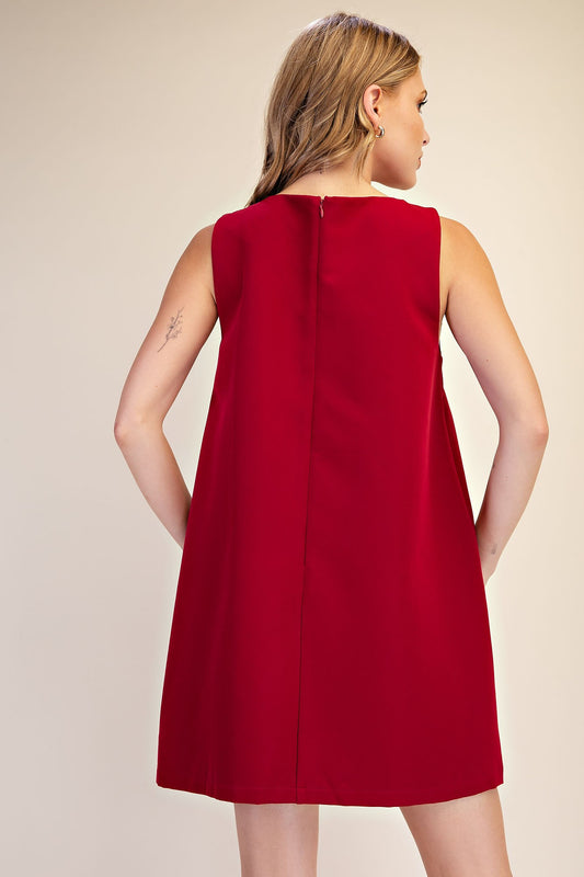 Burgundy Dress