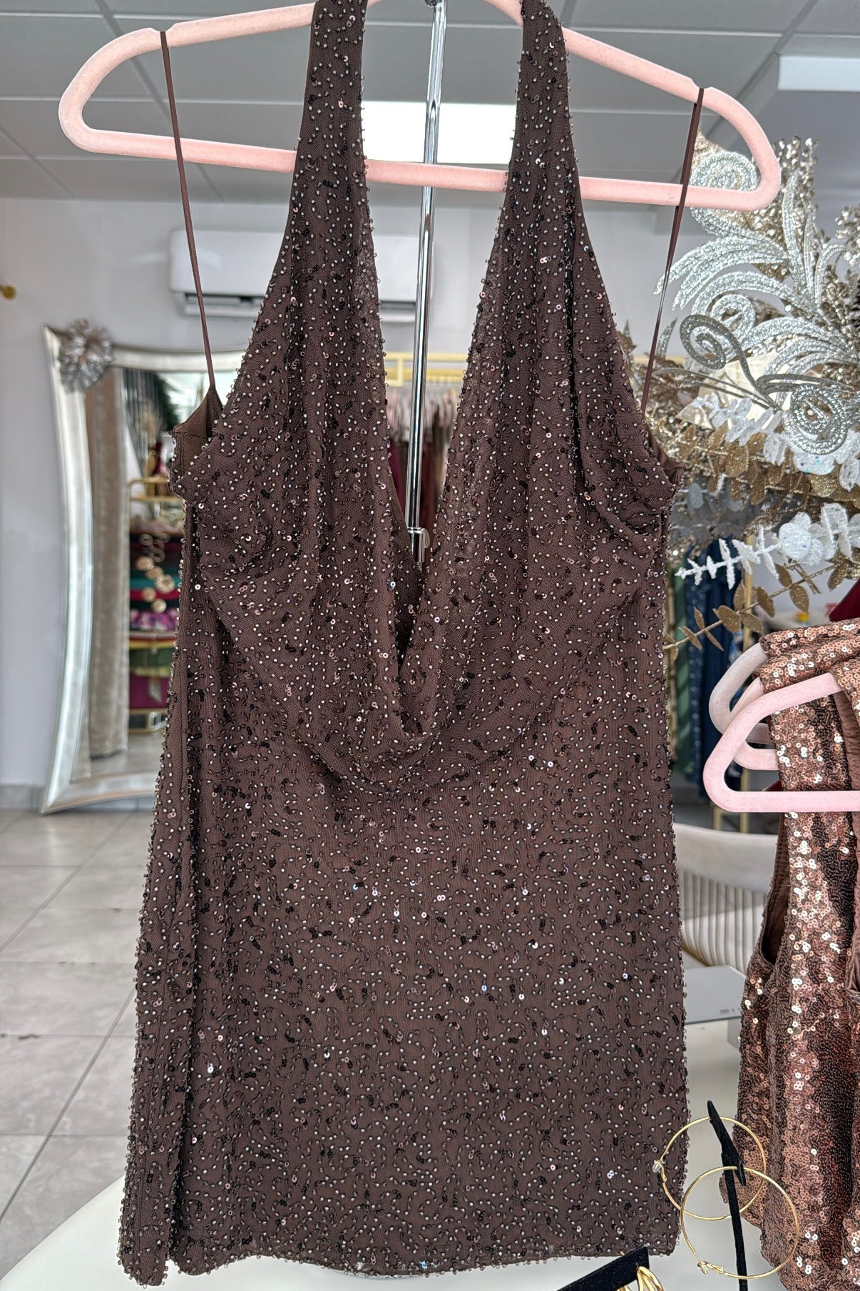 Cheers to the evening dress