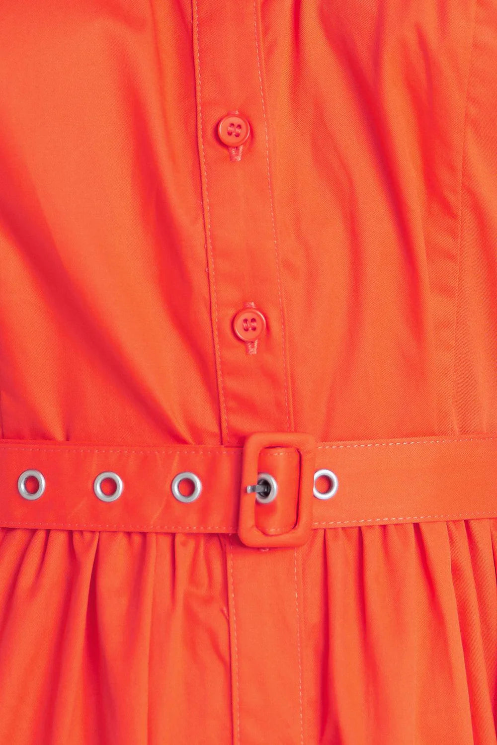 Orange trend dress