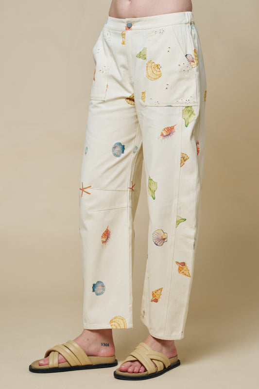 Seashell Beach Barrel Pant