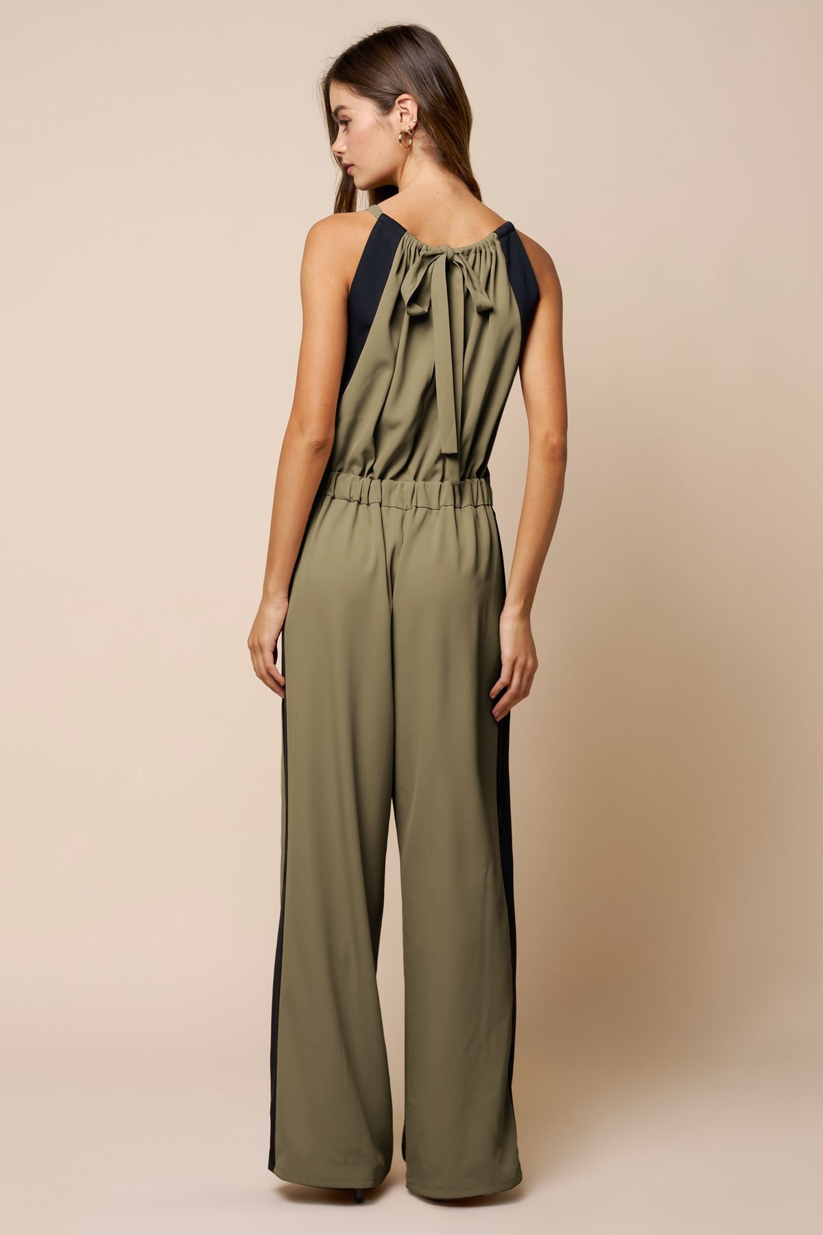 Polished look jumpsuit