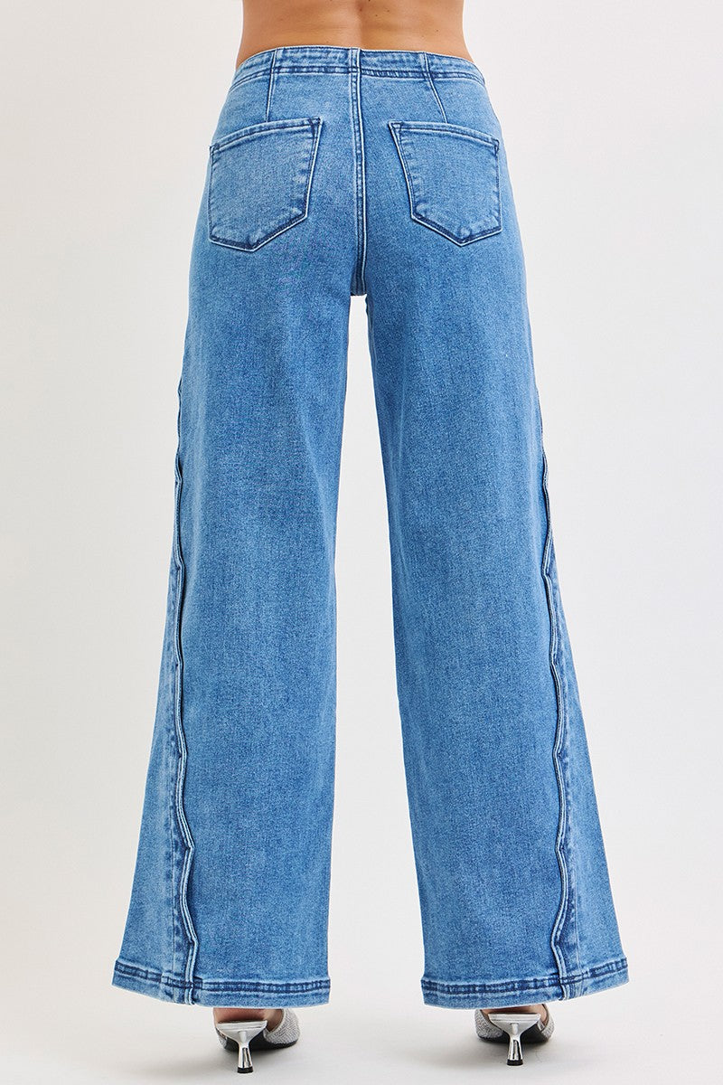 Scalloped edge Jean