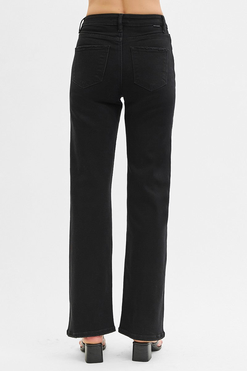 Black wide Jean
