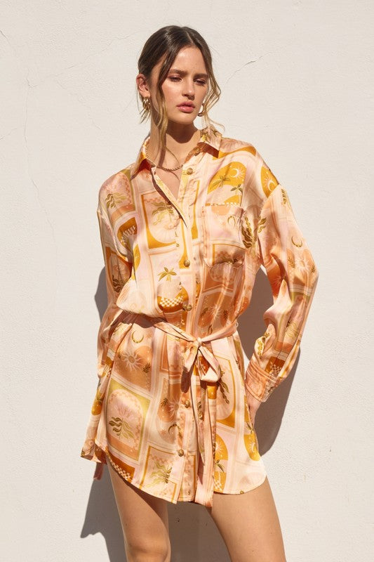 Golden Sahara Dress