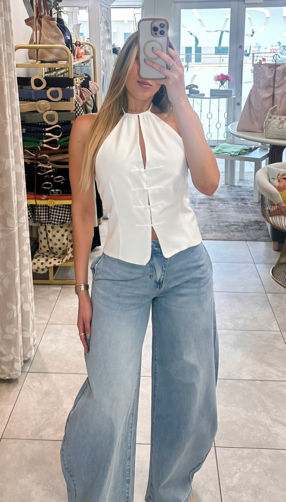 Love in Linen Top