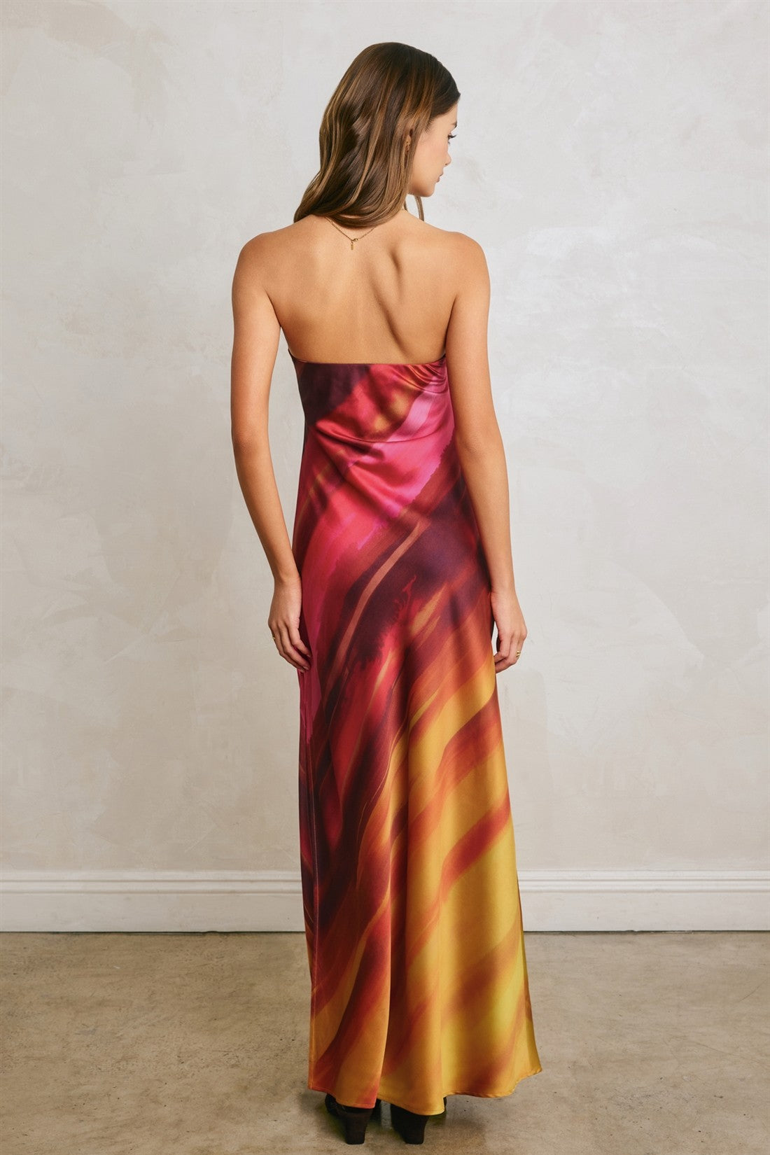 Golden Sunset Dress