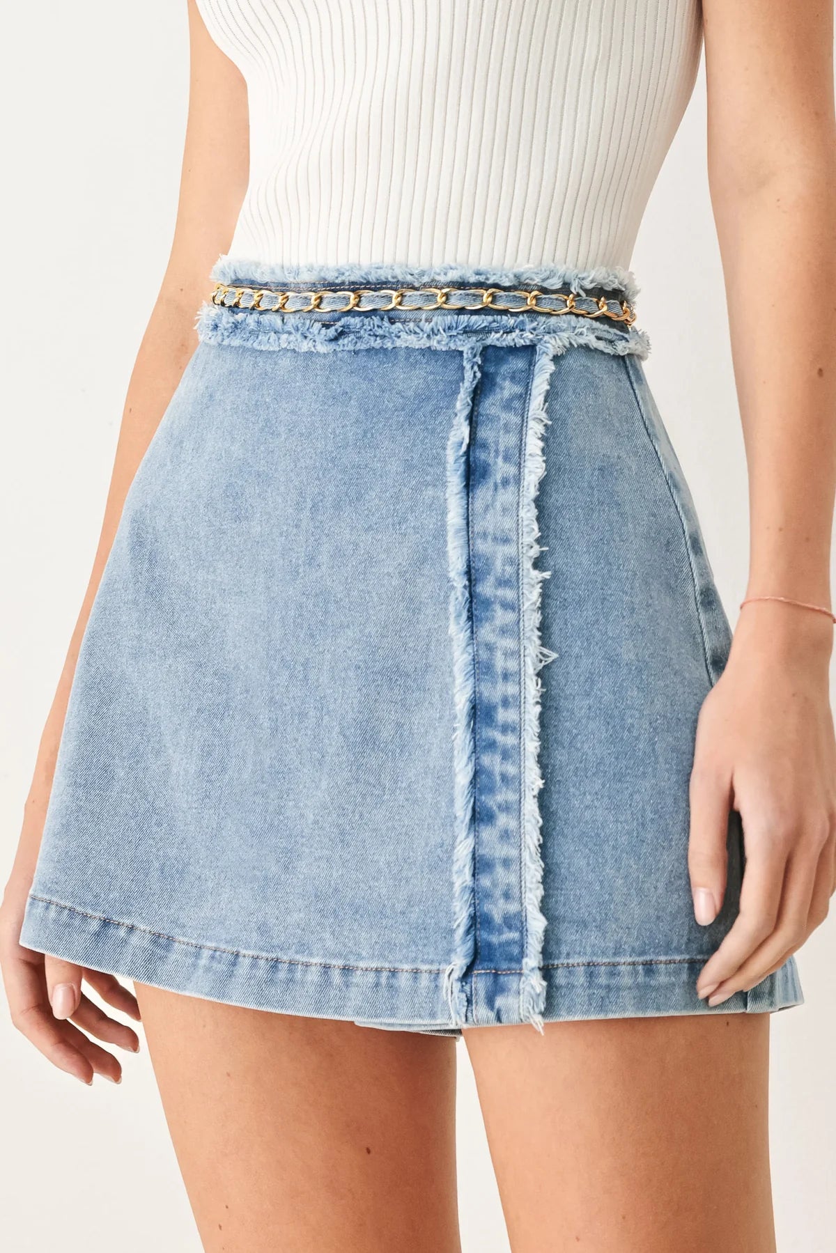 Linked Chain Skort