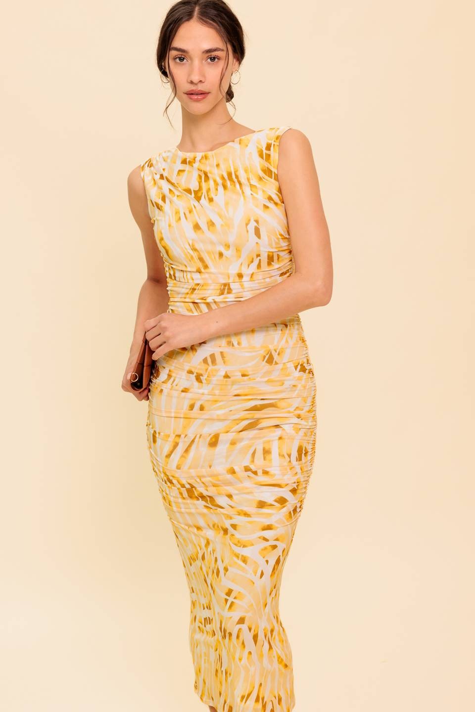 Power mesh dress