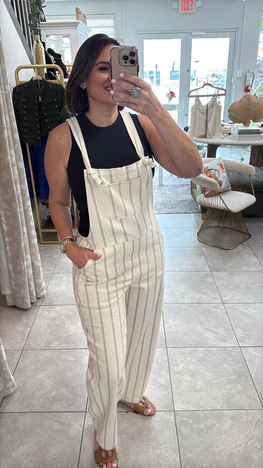 Striped Overall