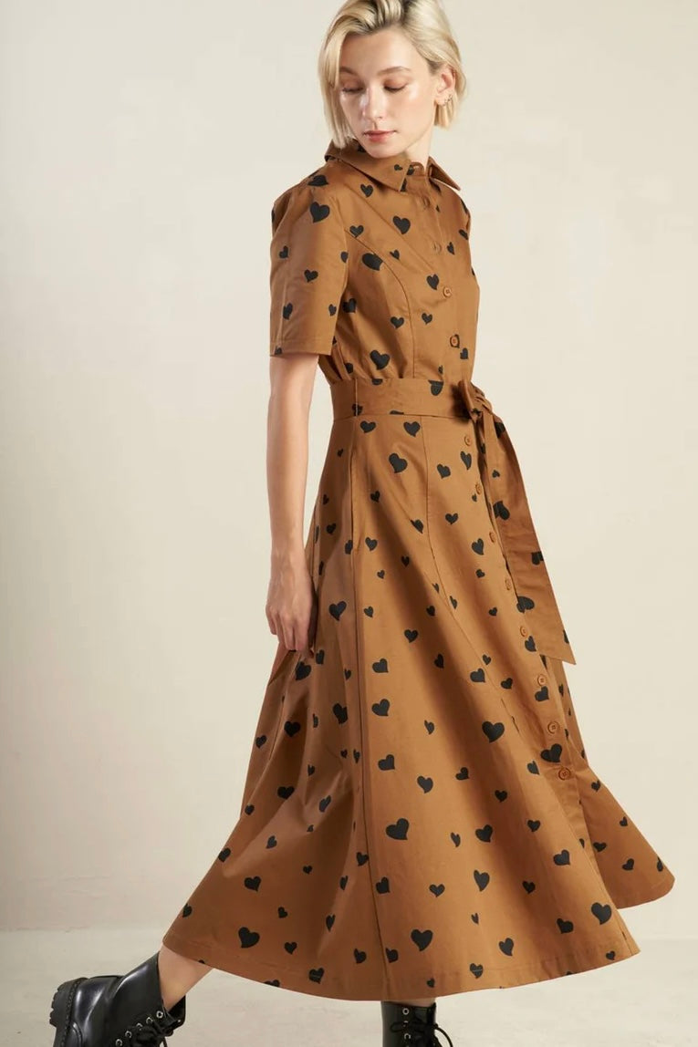 Caramel Heart Dress