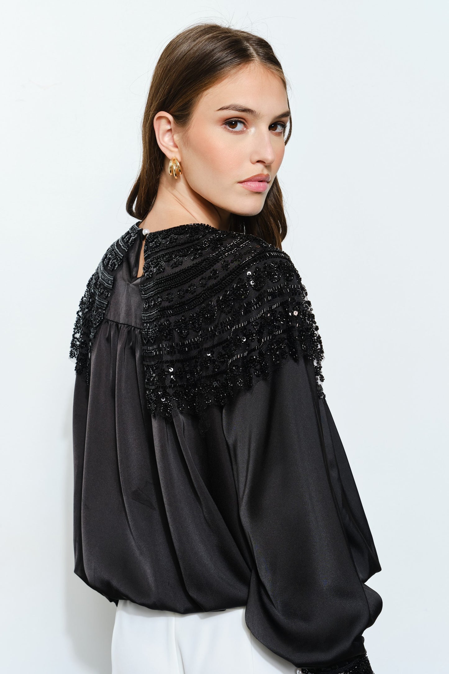 Delicate beaded Top