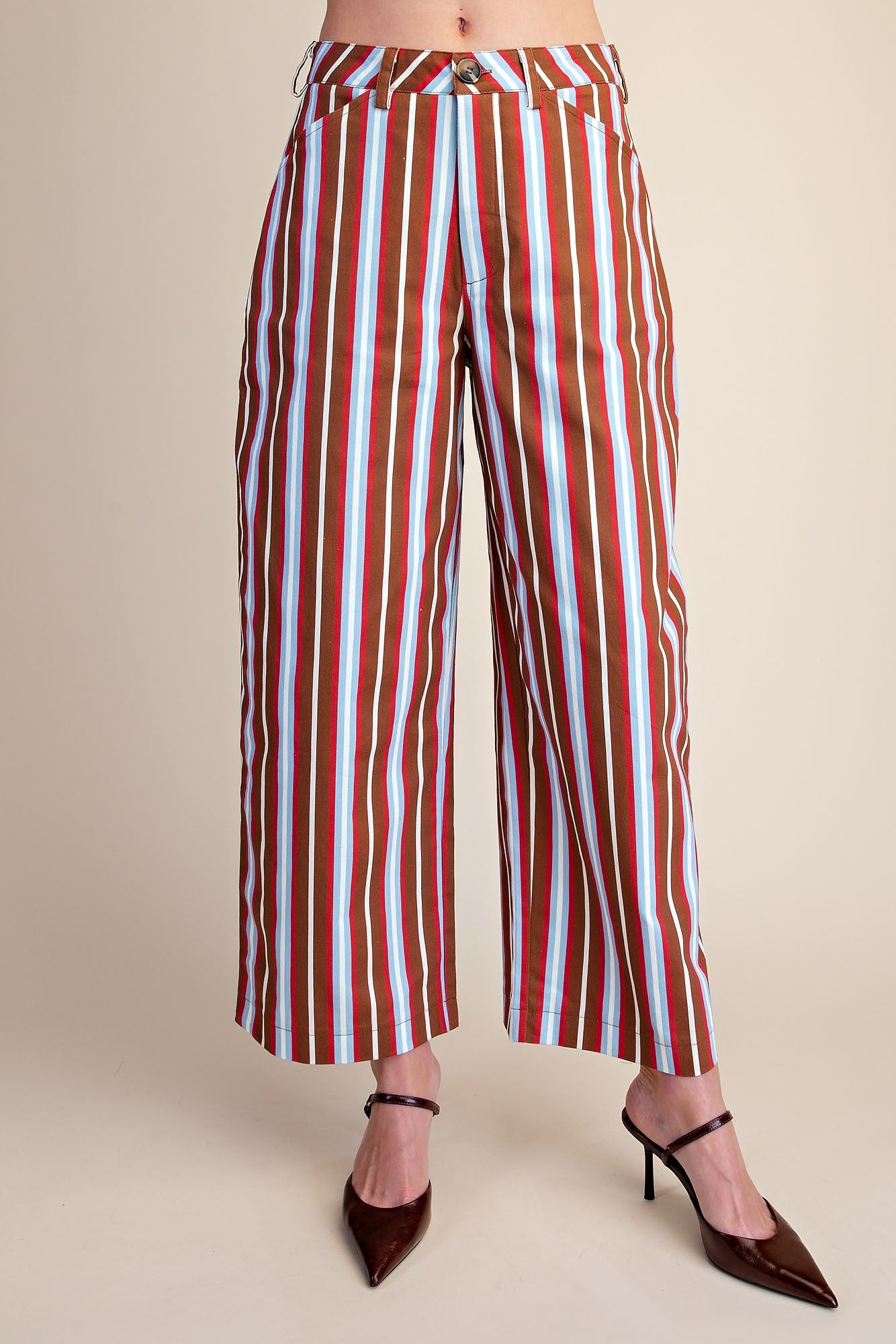 Camel Stripe Jean