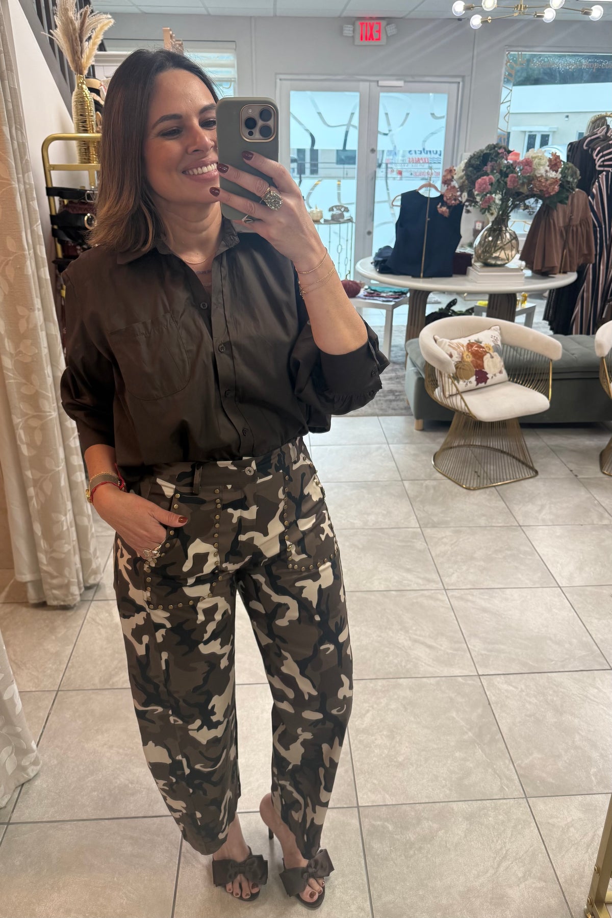 Military Barrel Jean