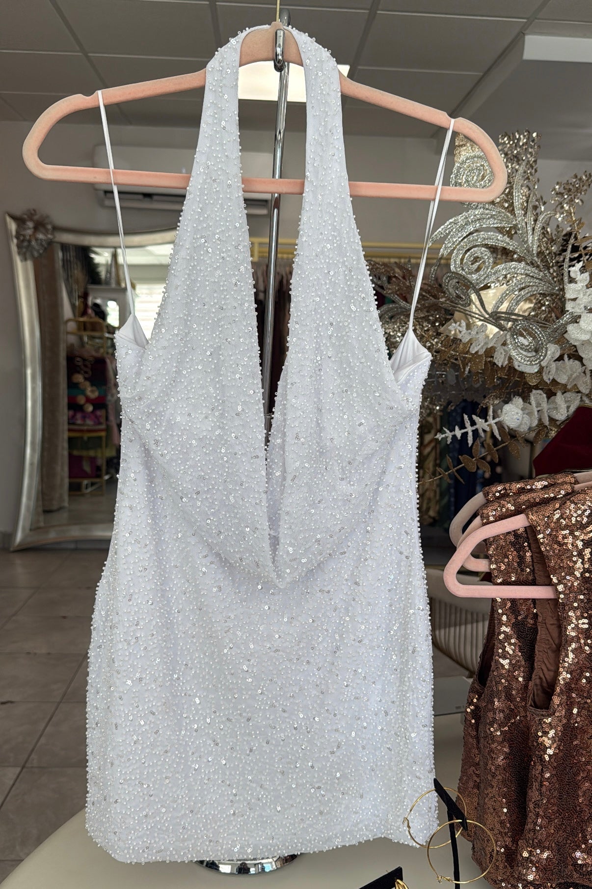 Cheers to the evening dress