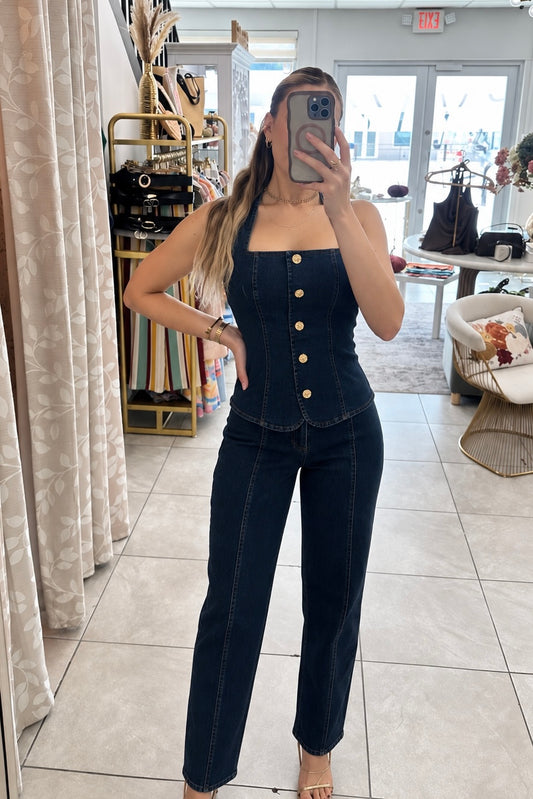 Slim Barrel Jean