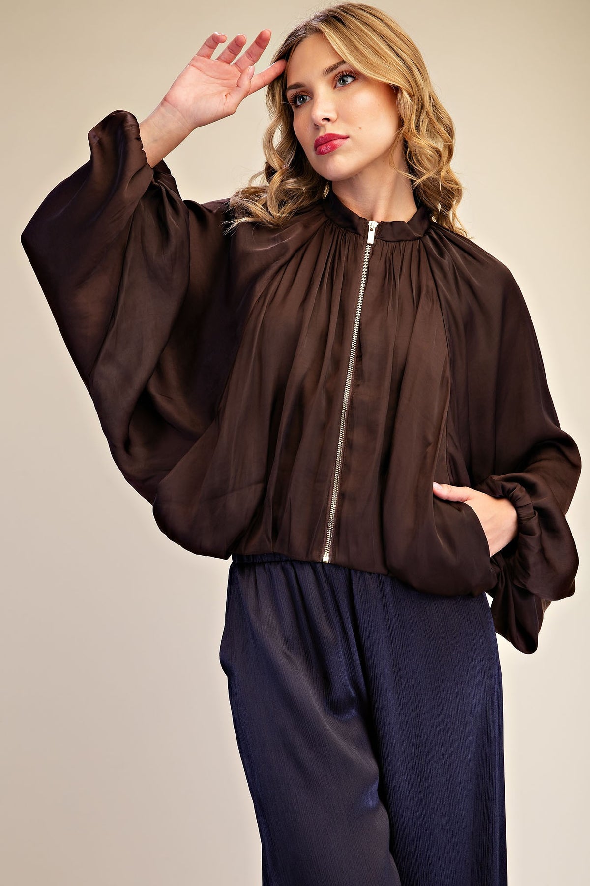 Cocoa Bomber Jacket