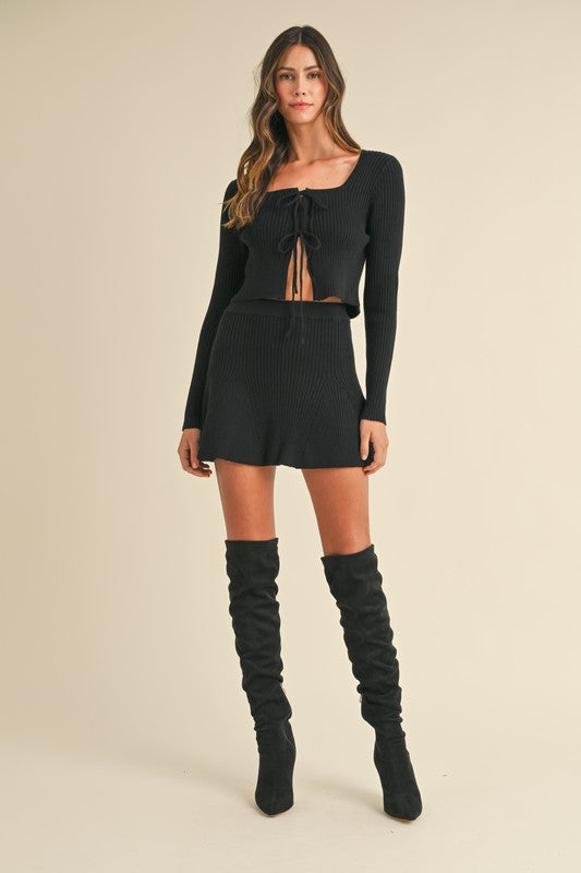 Bow tie black set