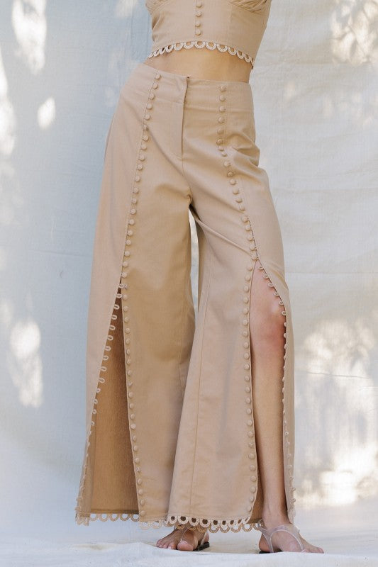 Scallop Trim Pant