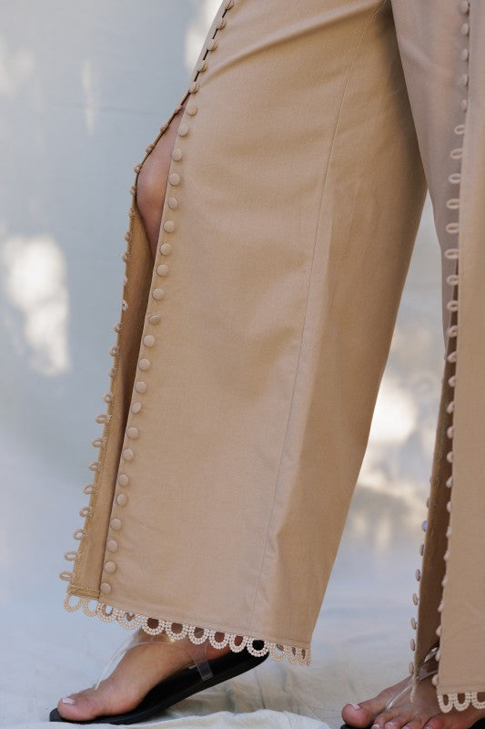 Scallop Trim Pant