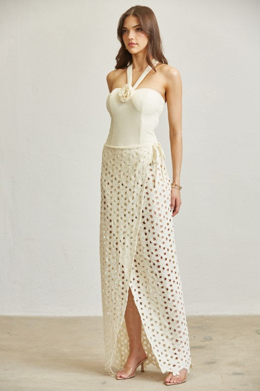 Cream Crochet Set