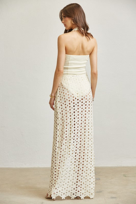 Cream Crochet Set
