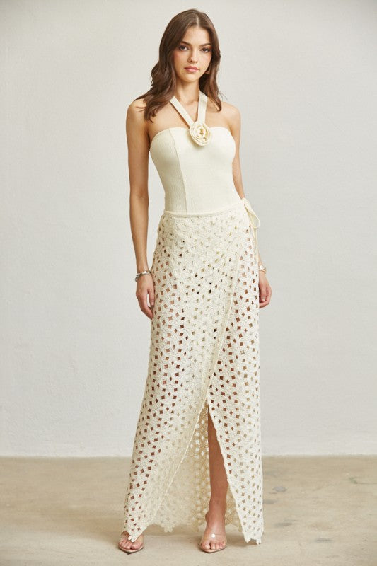 Cream Crochet Set