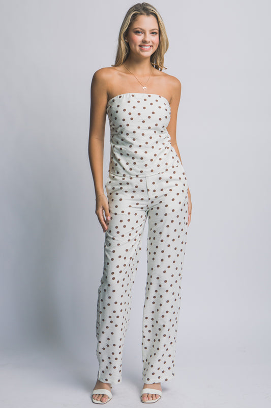 Polka Dot's Pant Set