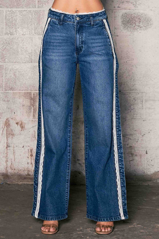Lace Detail Jean