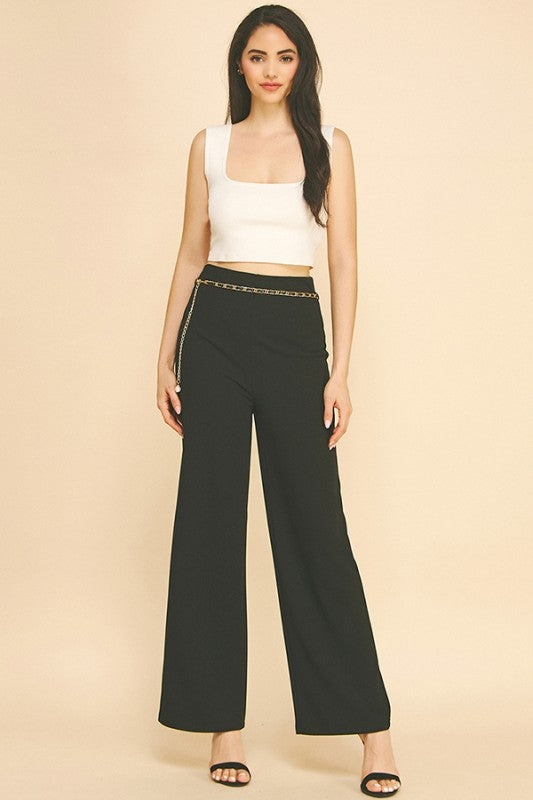 Black Office Pant