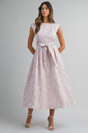 Softly Floral Midi Dress