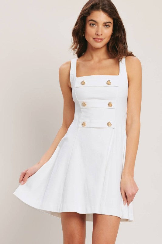 Shell white Dress