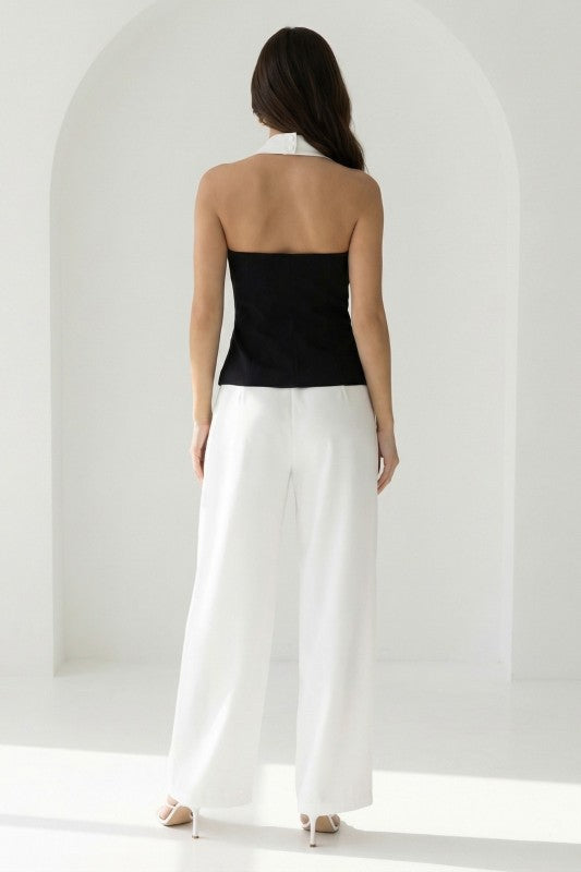 Halter Vest Set