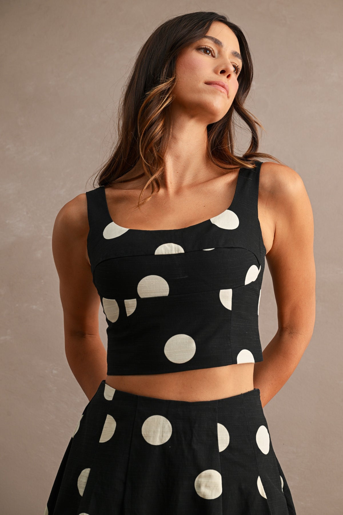 Playful polka dot set