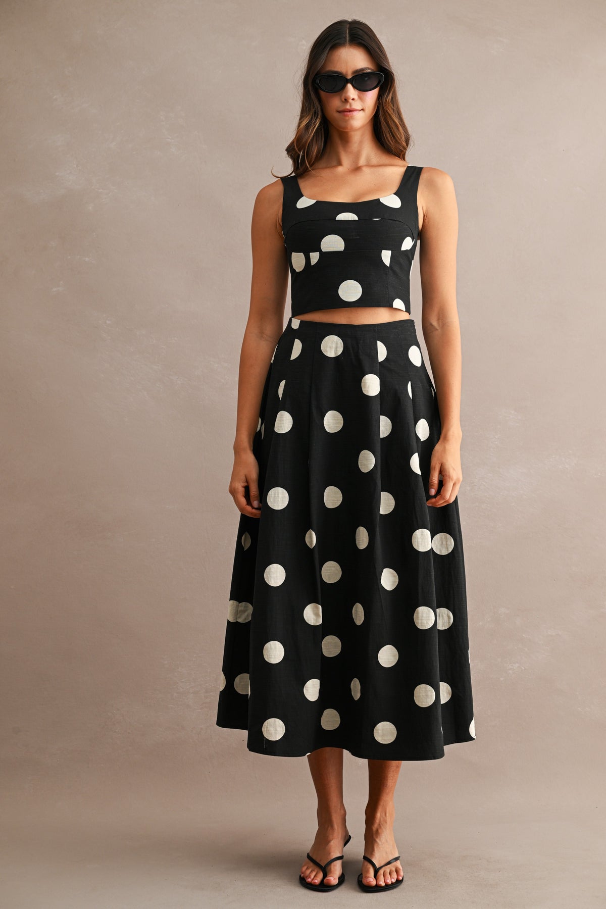 Playful polka dot set