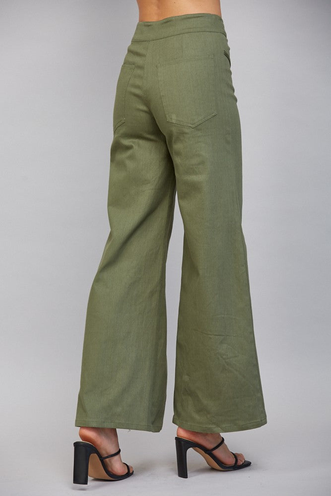 Transition Olive Flare Pant