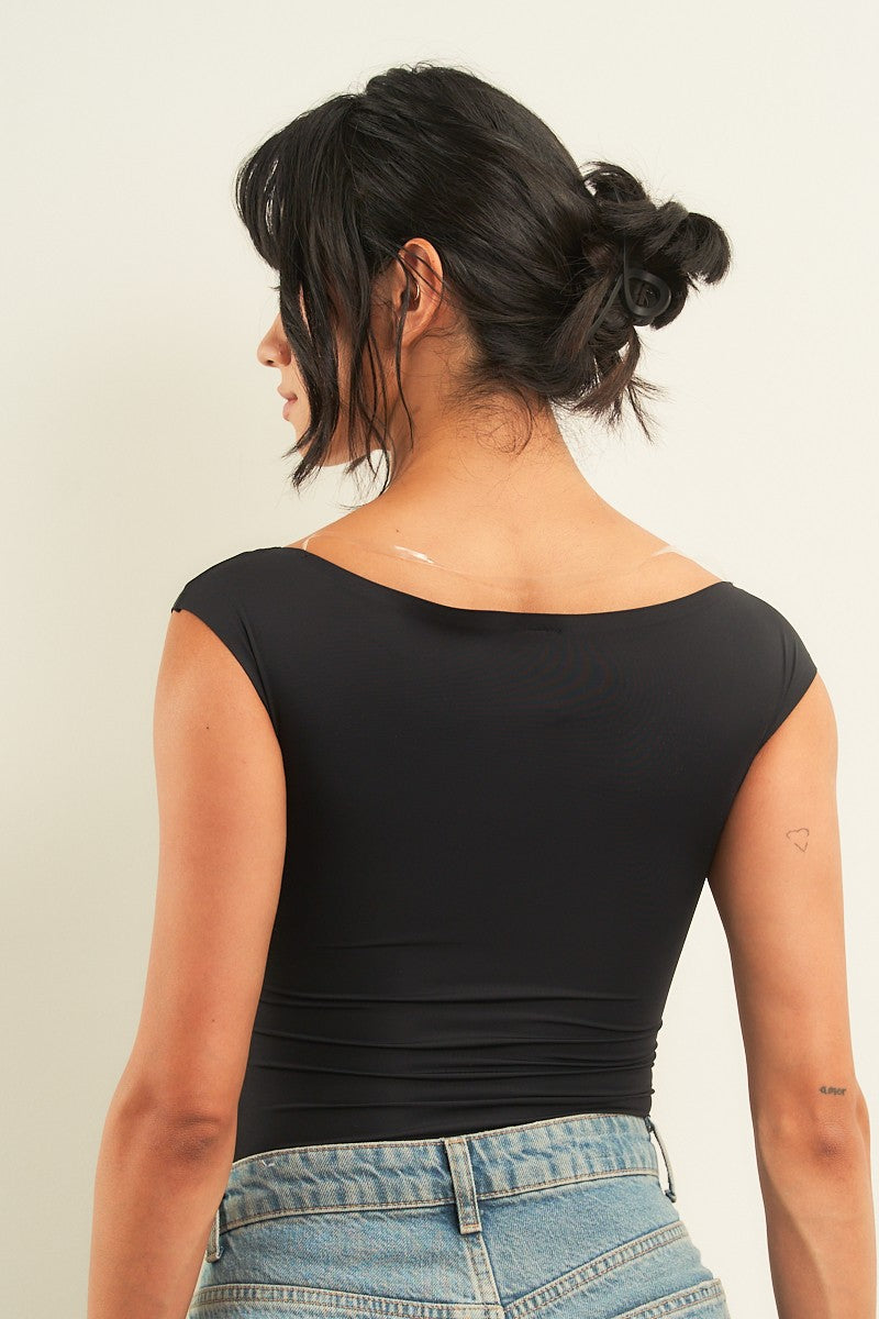 Boat Neck Bodysuit