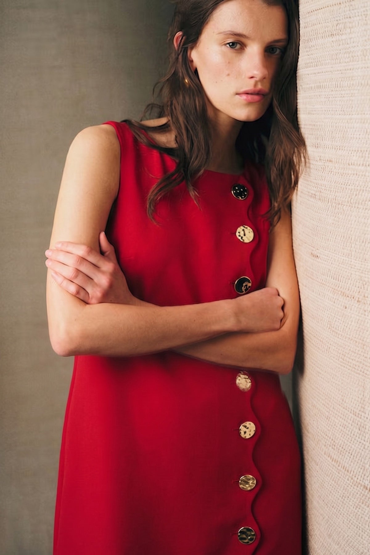 Burgundy Dress