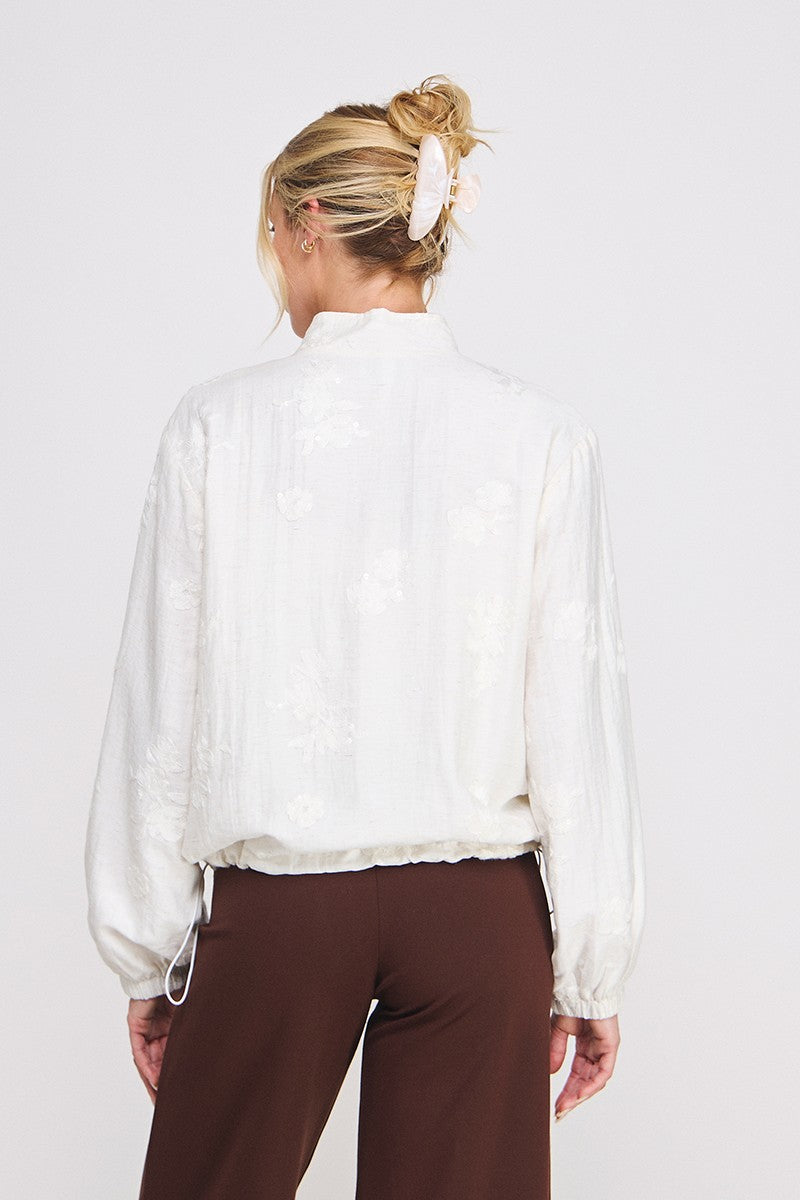 Flower Embroidery Jacket