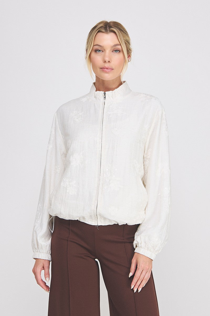 Flower Embroidery Jacket
