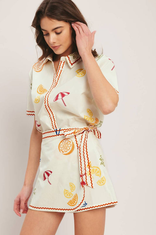 Happy and sweet skort