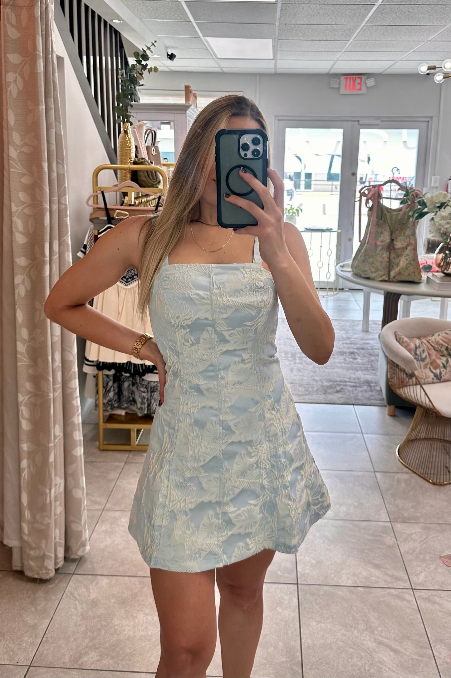 Luxury jacquard Dress