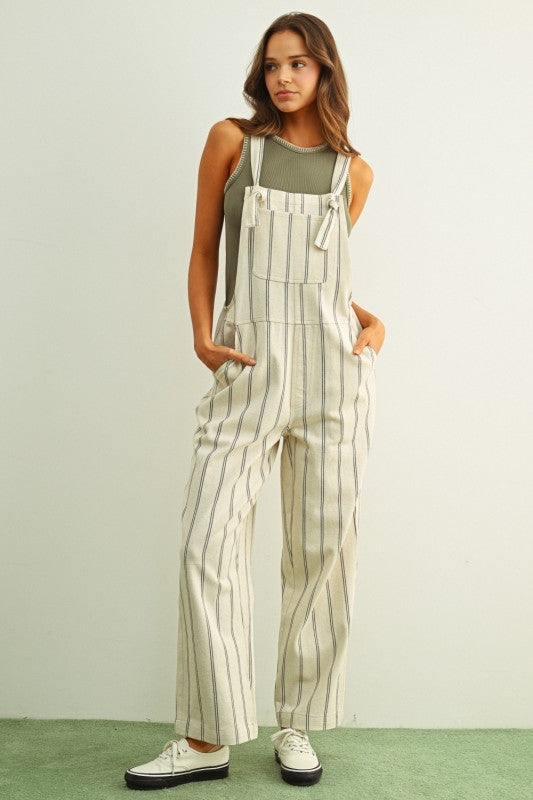 Striped Overall