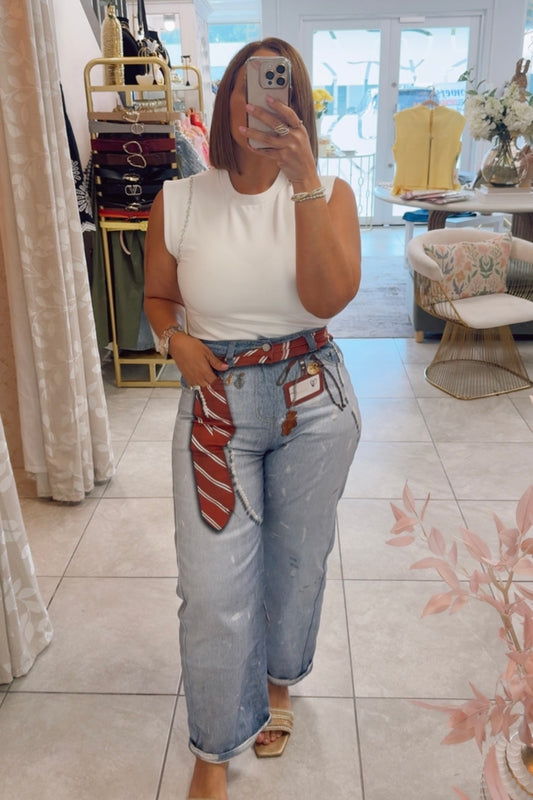 Artistic Barrel Jean