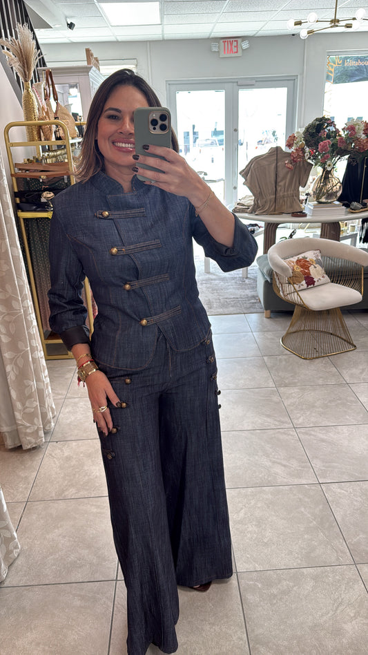 Napoleon Wide Leg Denim
