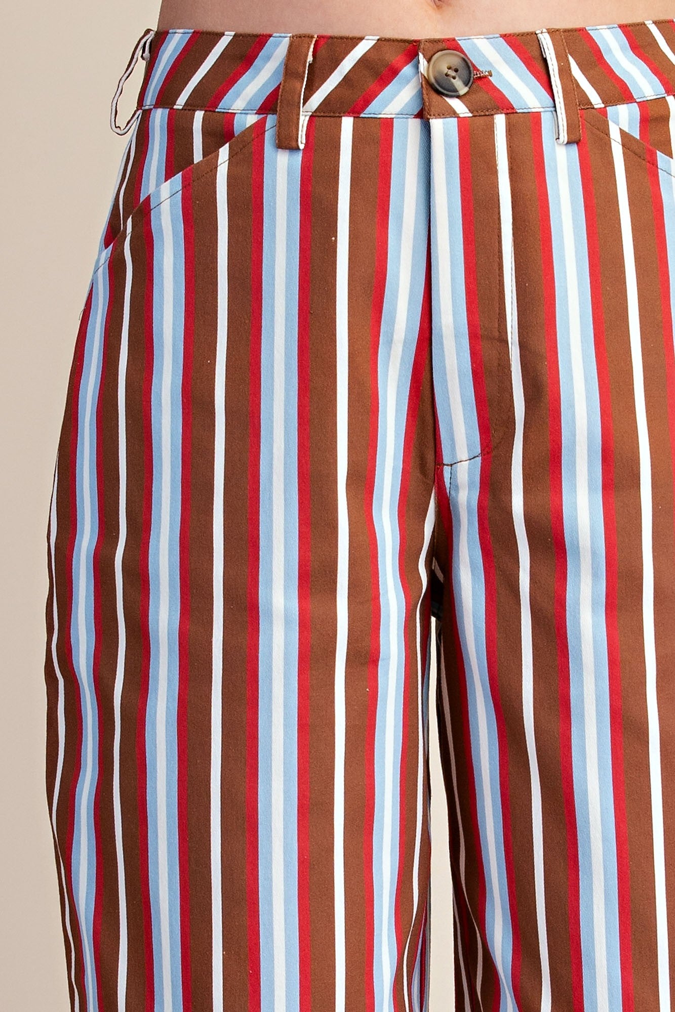 Camel Stripe Jean