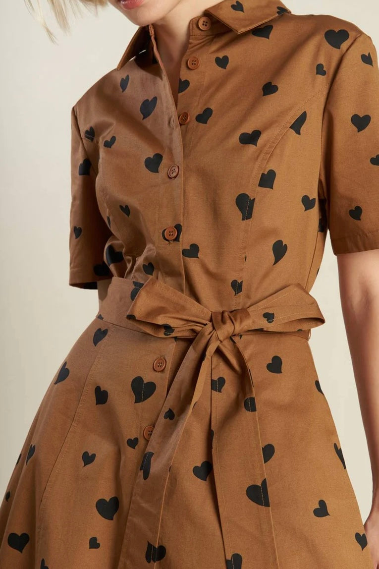 Caramel Heart Dress