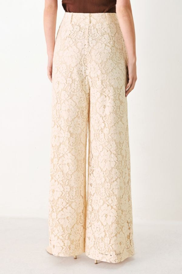 Lace Peach Pant